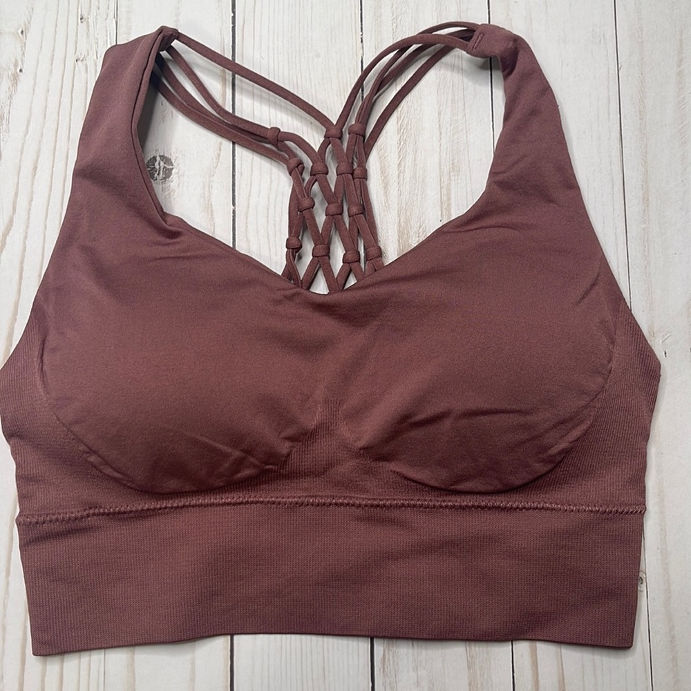 Pro-Fit Seamless Sports Bra - Mauve
